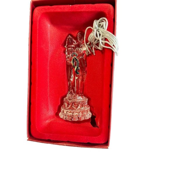 Lenox Crystal 2008 Annual Bride And Groom Ornament Dated 2008 Boxed - Picture 2 of 8